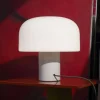 Bellhop Glas T bordlampe, hvid