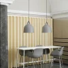 Bell pendel - Medium, Hvid