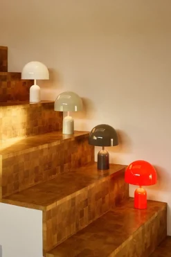 Bell Portable bordlampe / batterilampe, grå