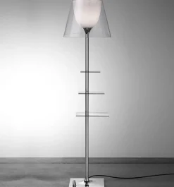 Bibliotheque National Gulvlampe, Transparent
