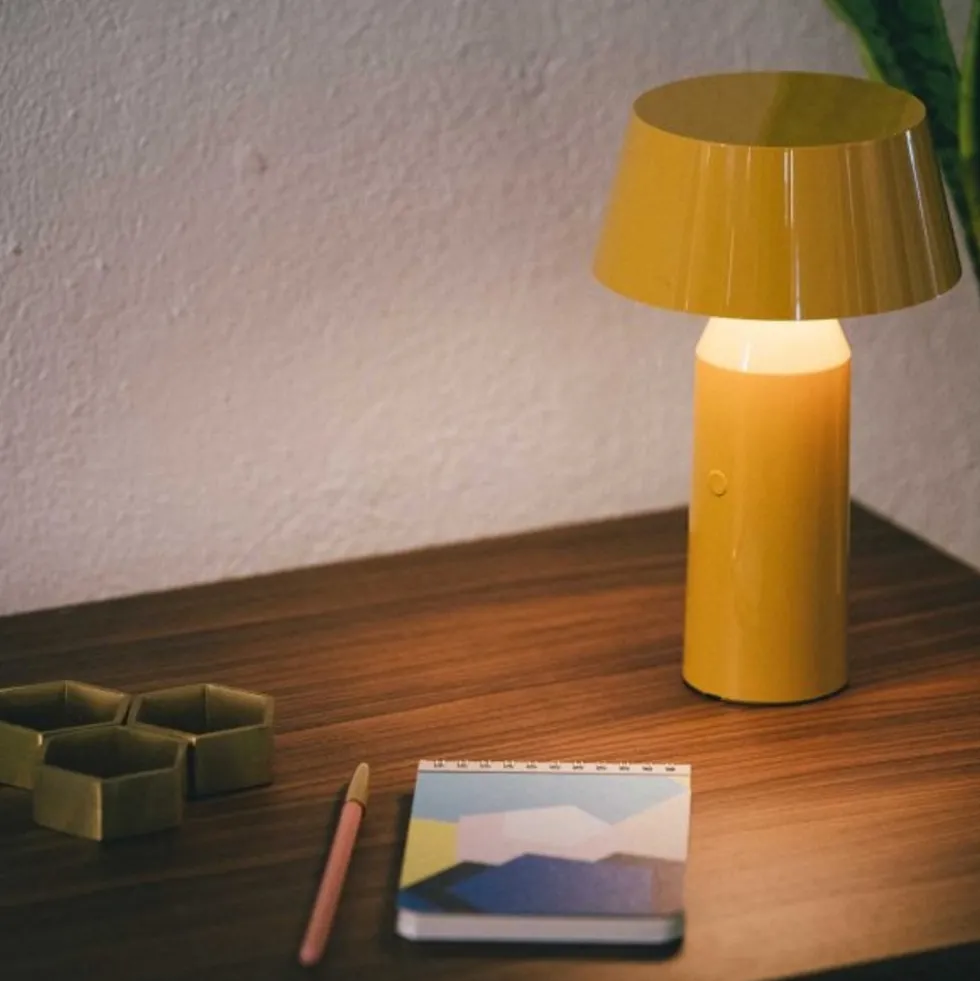 Bicoca Batterilampe / Bordlampe, off-white