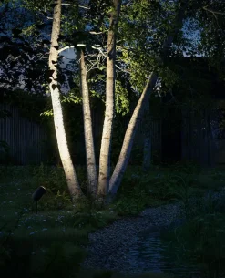 Bik.4 Spike udendørs spot, antrasit