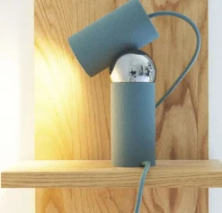 Bilboquet bordlampe, sage