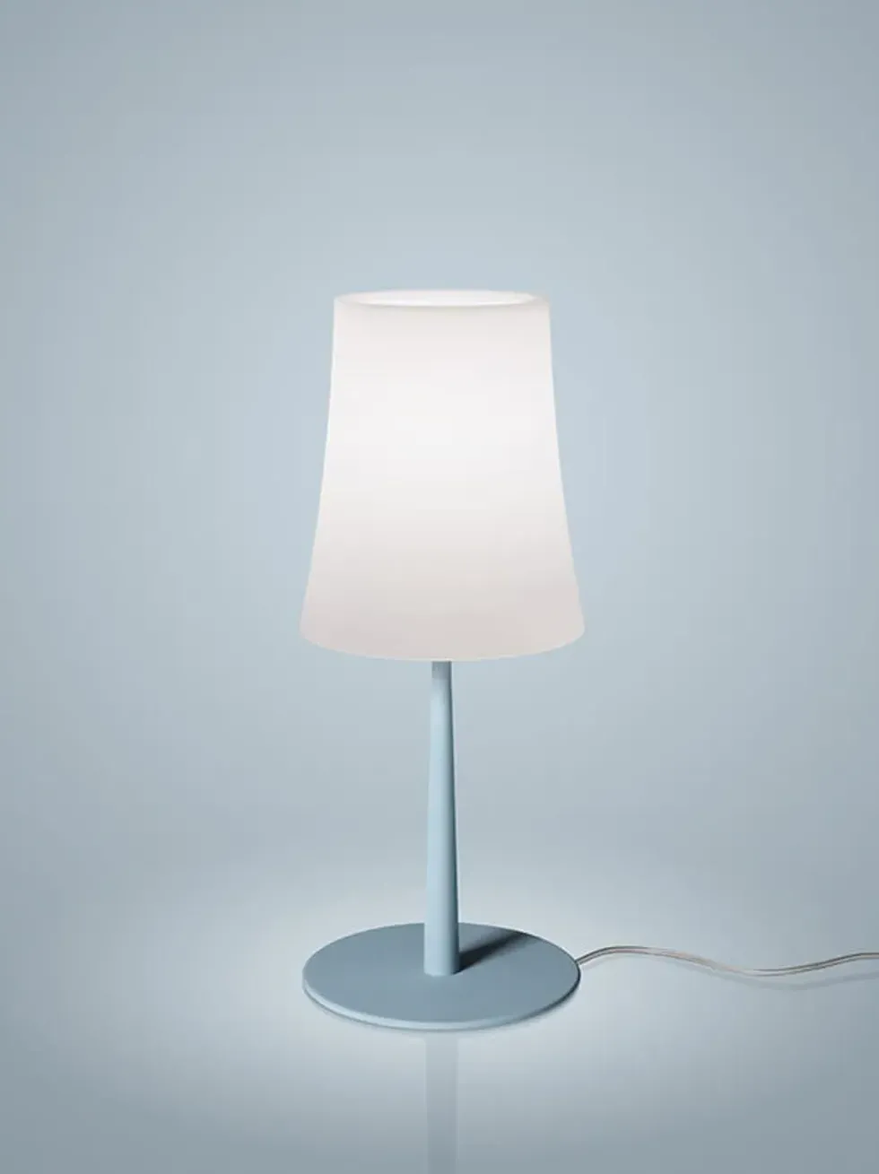 Birdie Easy Grande bordlampe, blå