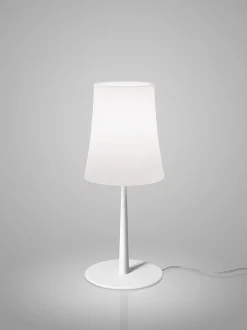 Birdie Easy Grande bordlampe, hvid