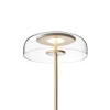 Blossi bordlampe, nordic guld/klar