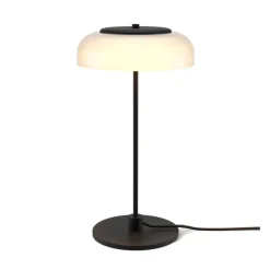 Blossi bordlampe, sort/opal