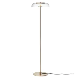 Blossi gulvlampe Ø29, nordic guld/klar