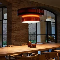 Bohemia 84 LED pendel, mørkegrøn
