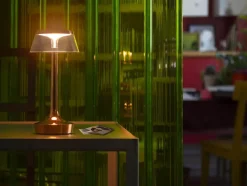 Bon Jour Unplugged batterilampe / bordlampe, kobber