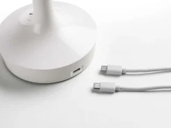 Bon Jour Unplugged batterilampe / bordlampe, almost white
