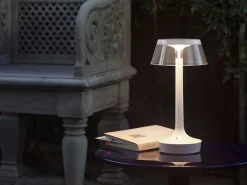 Bon Jour Unplugged batterilampe / bordlampe, almost white