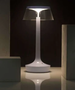 Bon Jour Unplugged batterilampe / bordlampe, fade blue