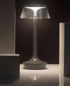 Bon Jour Unplugged batterilampe / bordlampe, stormy grey