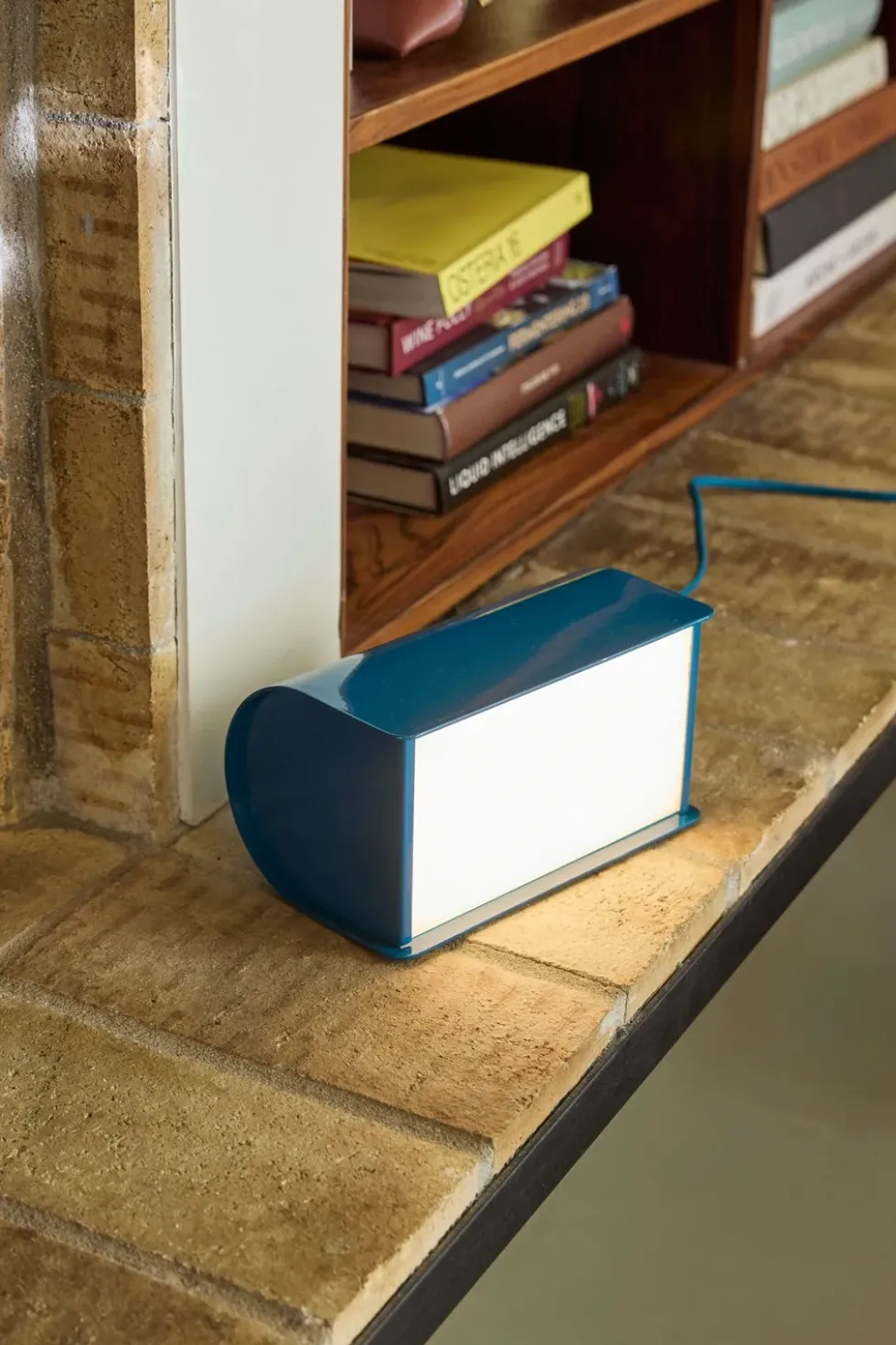 Book bordlampe, petrol