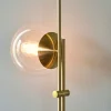 Bubble gulvlampe, messing