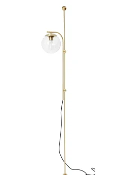 Bubble væglampe / gulvlampe, messing