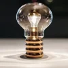 Bulb bordlampe, messing