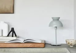 Butterfly bordlampe, mat pale green