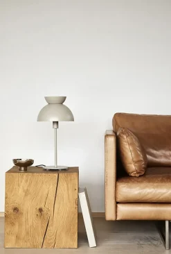 Butterfly bordlampe, mat tan grey