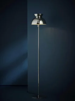 Butterfly gulvlampe, krom