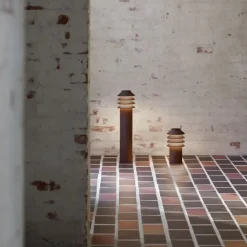 Bysted høj garden Pullert anker u/adapter, corten