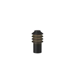 Bysted lav garden pullert fodplade, sort