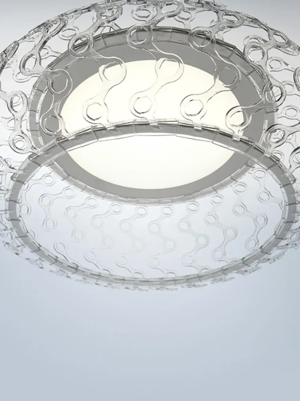 Caboche Plus LED loftlampe, transparent
