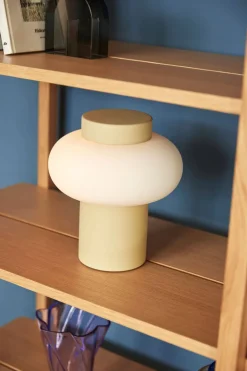 Camp bordlampe, beige