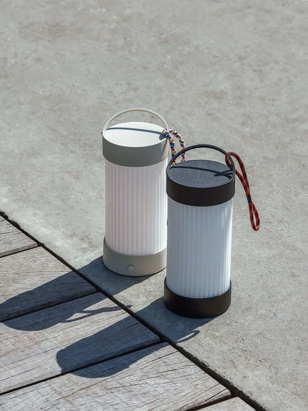 Camp Portable batterilampe, sort