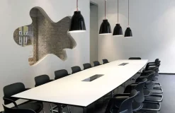 Caravaggio Pendel sort/rød P2