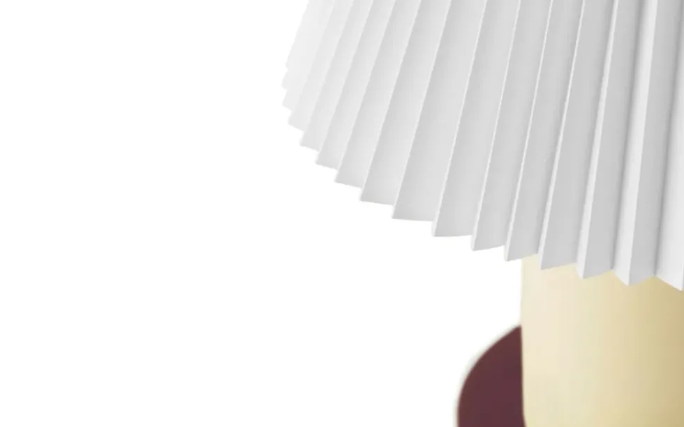 Cellu bordlampe, cream