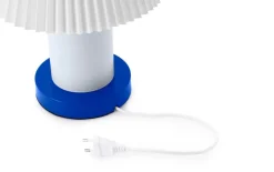 Cellu bordlampe, lyseblå