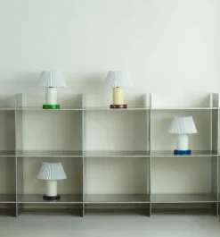 Cellu bordlampe, lyseblå