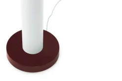 Cellu gulvlampe, hvid