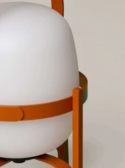 Cestita Alubat batterilampe, rødlig orange