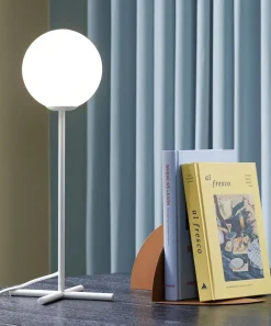 Champ bordlampe, hvid