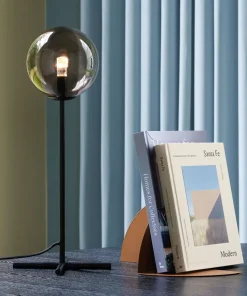 Champ bordlampe, sort/smoke