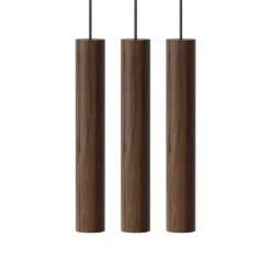 Chimes Cluster 3 klyngependel, mørk eg