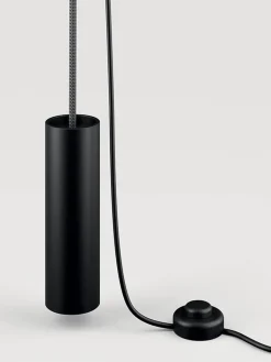 Cima pendel / gulvlampe, sølv