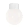 Classic Globe 180 loftlampe / væglampe IP54 LED 3000K, hvid/blank opal
