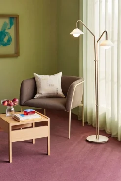 Como gulvlampe, beige