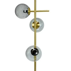 Como gulvlampe, messing
