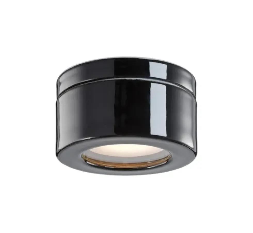 Cool loftlampe / væglampe IP44, sort