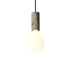 Core pendel / bordlampe, nero marquina