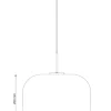 Cuscino pendel large Ø35, titanium/opal