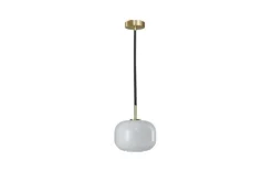 Cuscino pendel small Ø15, messing/opal