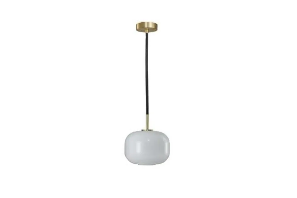 Cuscino pendel small Ø15, messing/opal