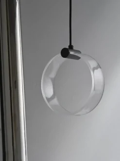Decor Circle 1 pendel, sort/klar