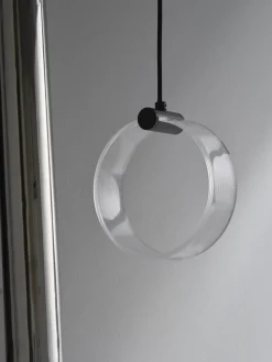 Decor Circle 1 pendel, sort/klar